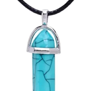 Natural Stone Necklace Baptized in the Dead Sea of Israel