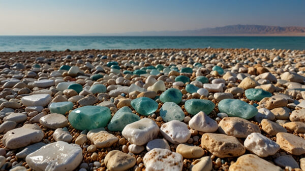 Natural Stones Blessed in the Dead Sea