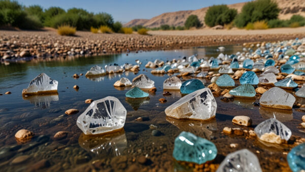 Blessed Crystals from the Jordan River