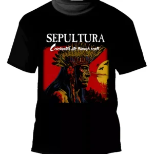 Unleash Your Inner Rocker with the Sepultura Tour 2024 Unisex T-Shirt