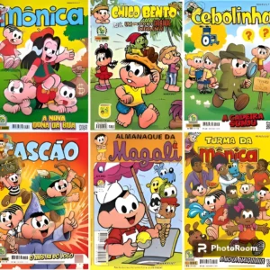 Brazilian Comics: Turma da Mônica Kit - 10 Brand New and Unique Issues