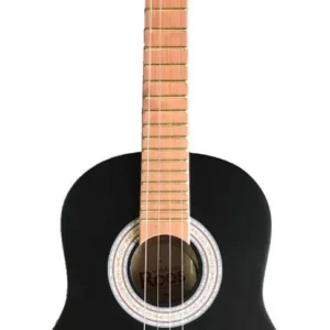 Acoustic Cavaquinho - Matte Black Elegance for Your Musical Journey