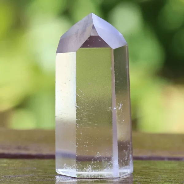 Brazilian Crystal Quartz Polished Generator Point - Image 2