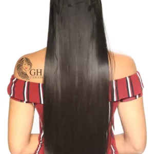 Tic Tac Hair Extension for Mega Hair Organic Fiber 150gr Straight Color: chocolate Color 06