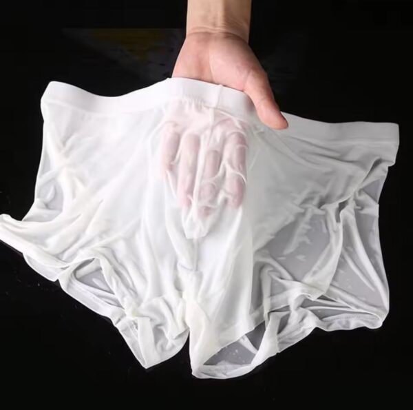 Used Men's White Transparent Underwear/Underpants - Image 2